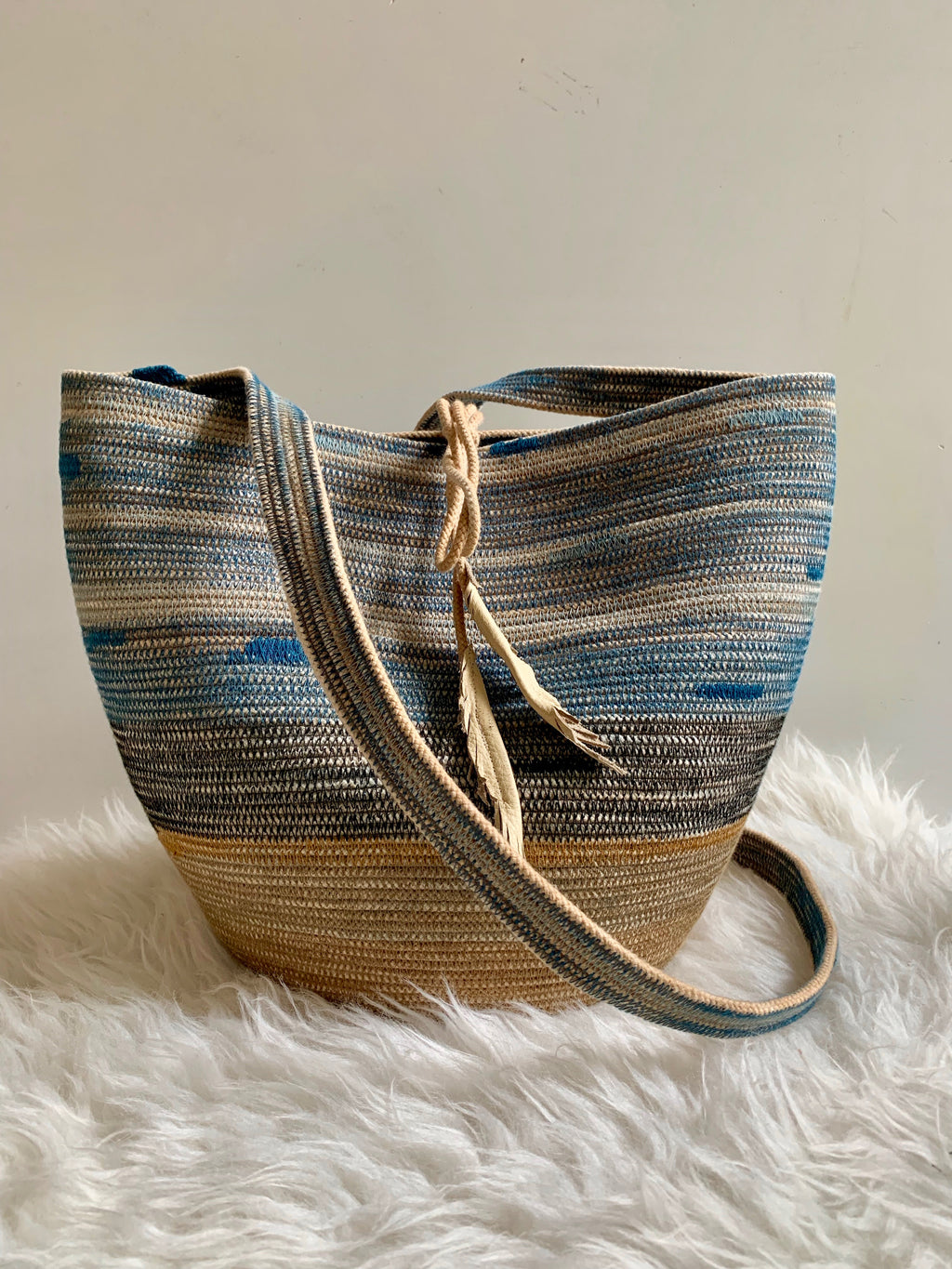 handmade rope basket